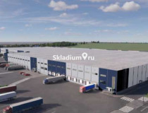 Вид здания. Мезонин Склад Ленинградская обл, Тосненский р-н, гп Красный Бор , 32 580 м2 фото 4